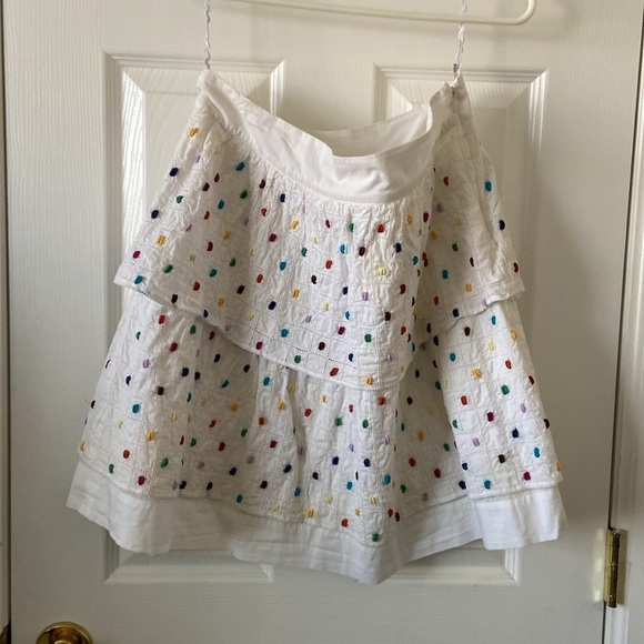 Vintage Floreat Polka Dot Skirt from Anthropologie sz6 - Picture 7 of 8